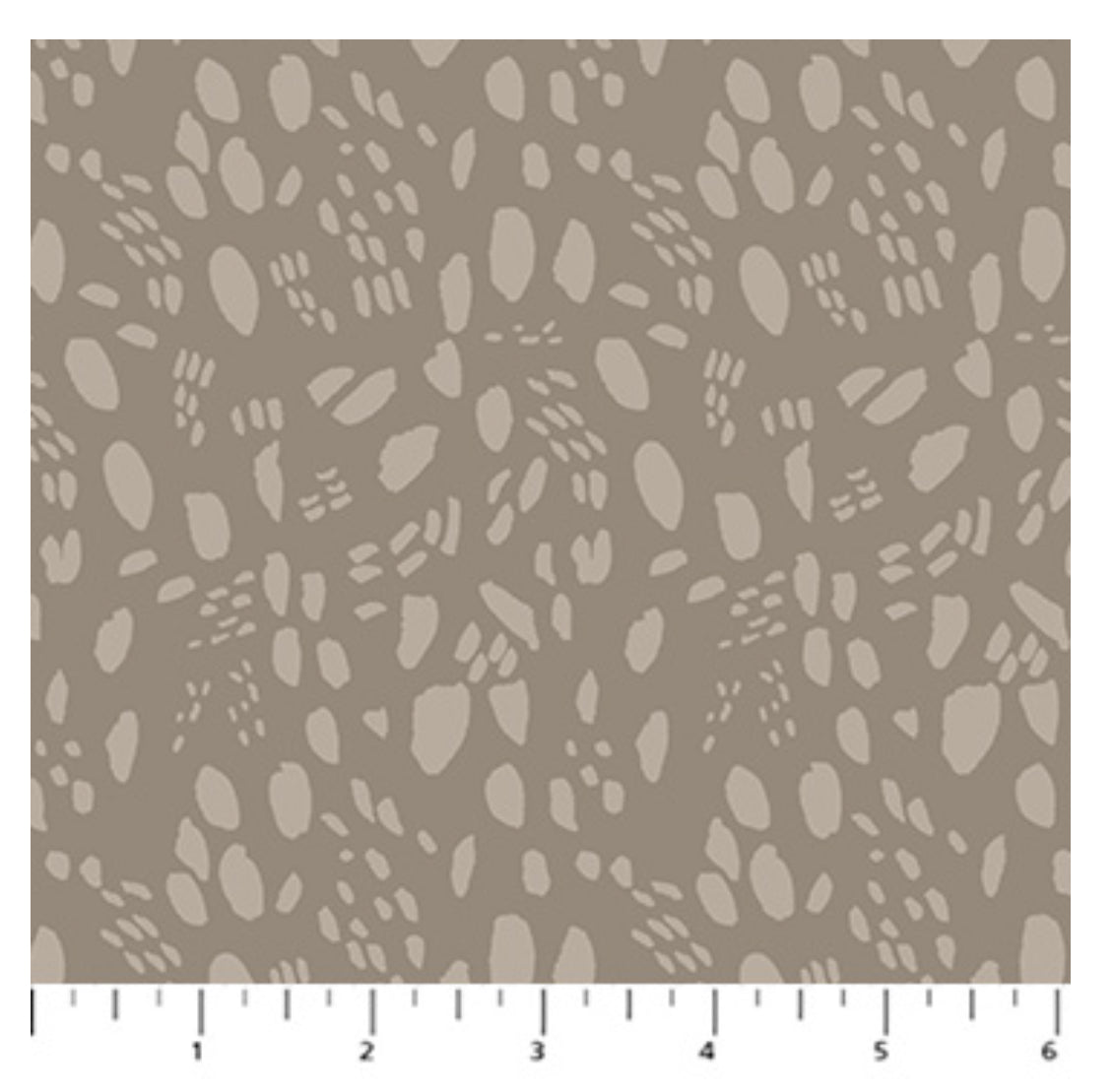 Snow Tracks Brown Cozy Cubs Collection Figo Fabrics