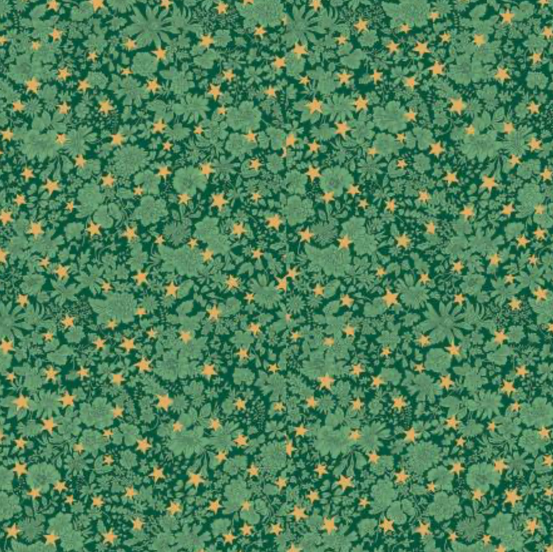 Liberty Holiday Festive Greetings Emily Star Green