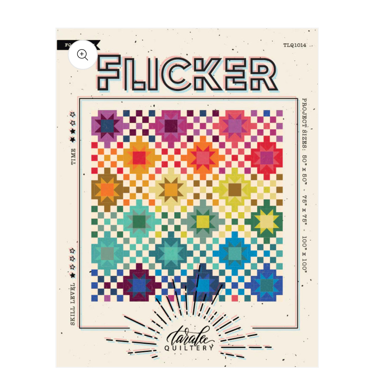 Flicker Quilt Pattern by Taralee Quiltery