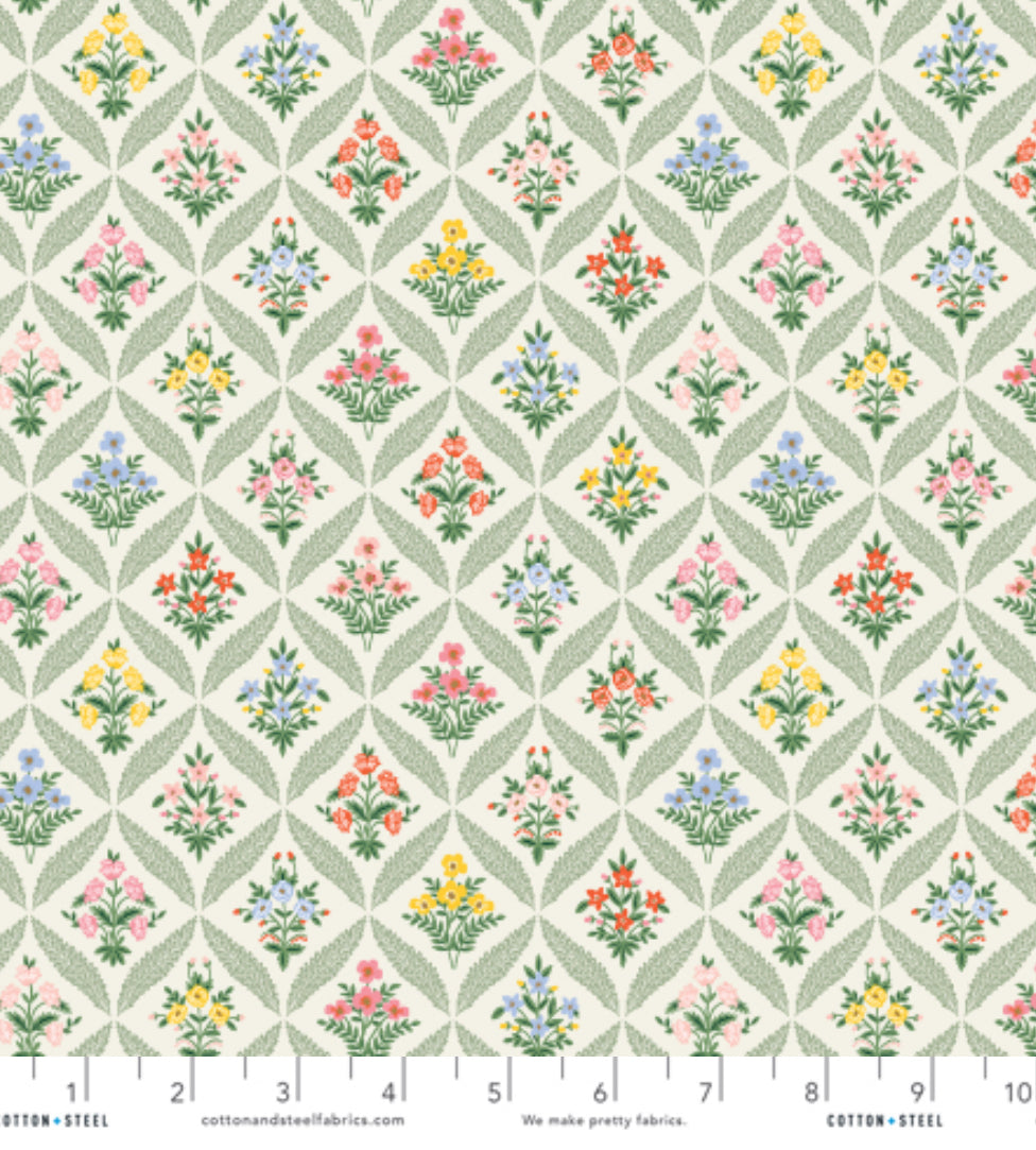 Dahlia Rifle Paper Co Estee Garden Cream