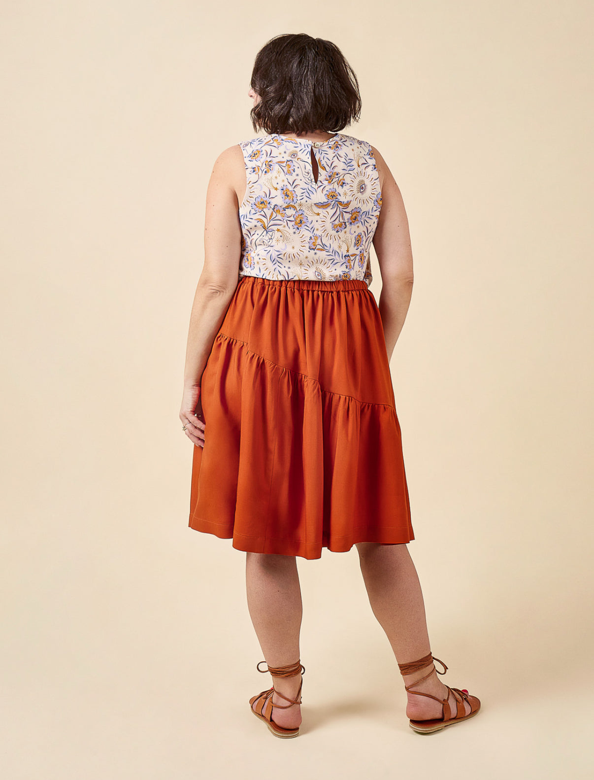 Azure Dress Top Skirt Pattern by Closet Core