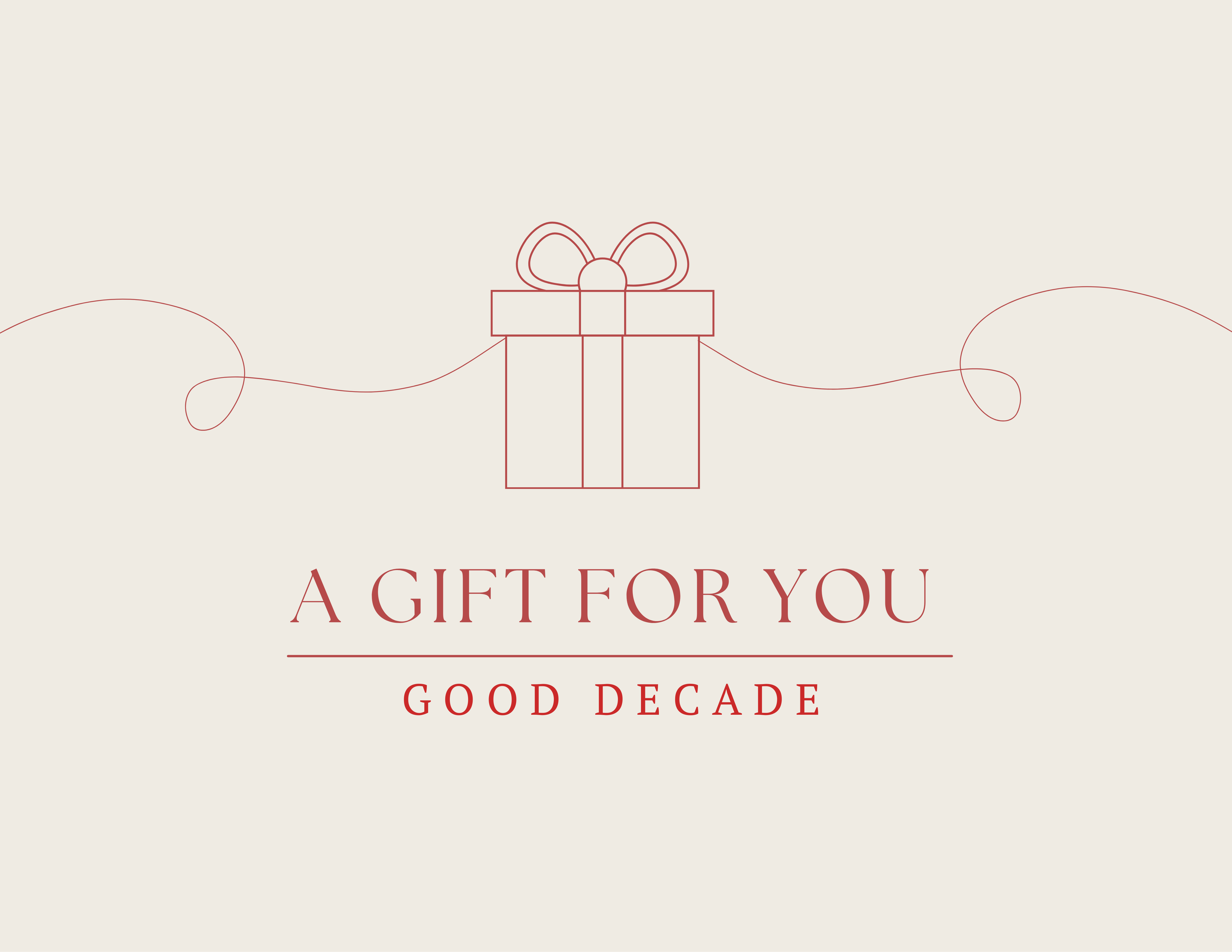 Good Decade Gift Card