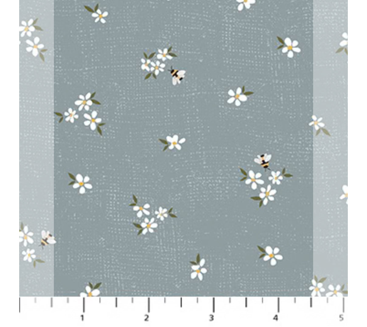 Humblebee Blue Figo Fabrics