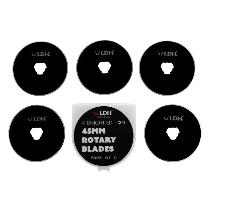 LDH 45 mm Midnight Edition Rotary Blades (pack of 5)