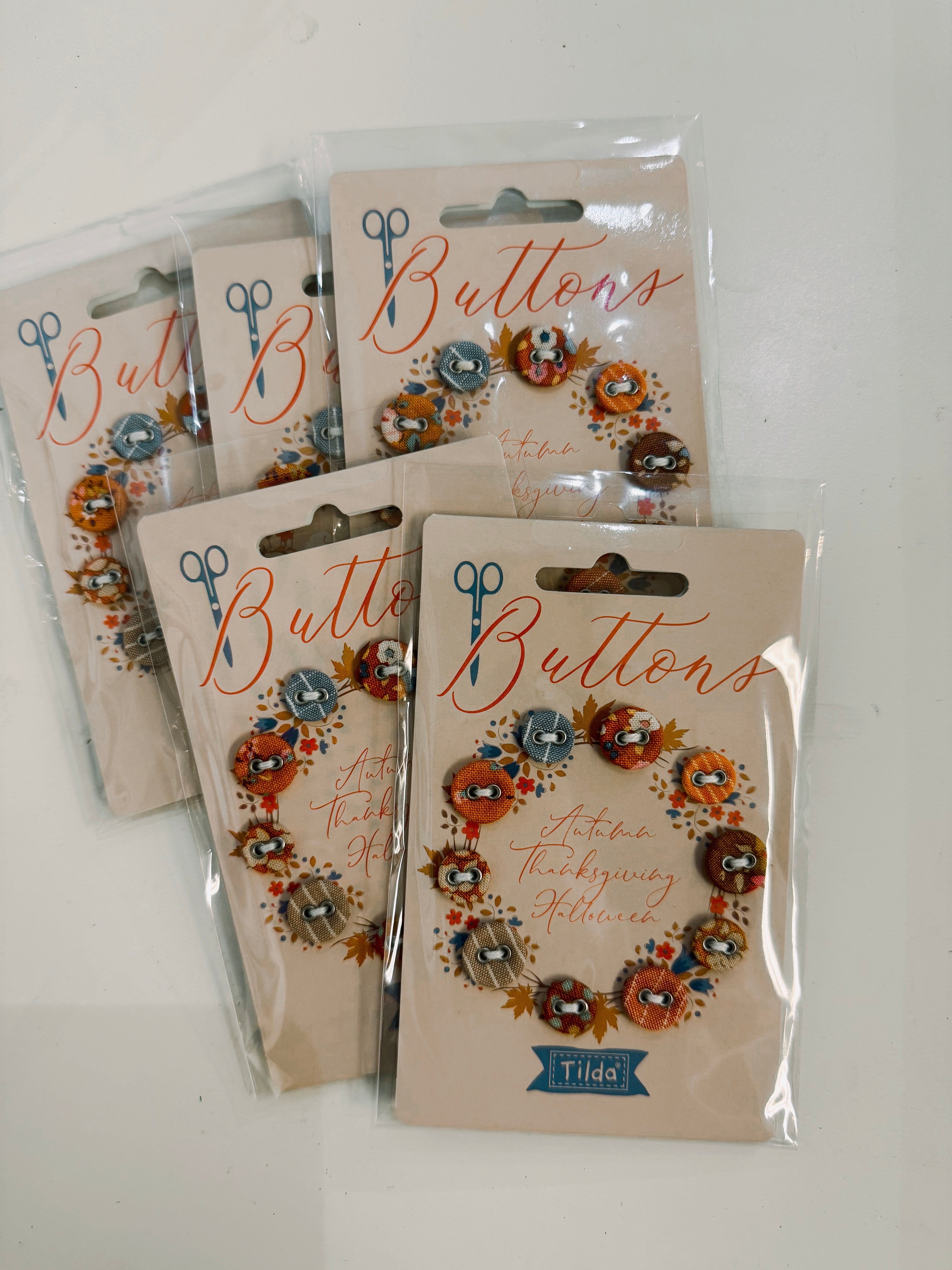 Tilda Autumn Buttons