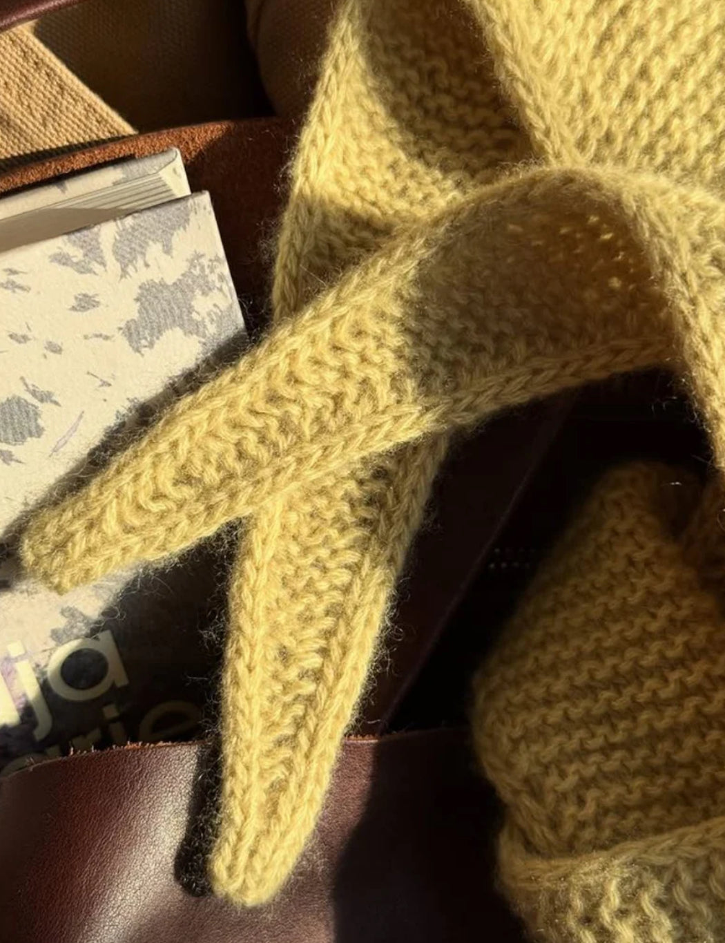 Sophie Scarf Beginner Introduction to Knitting Level 2