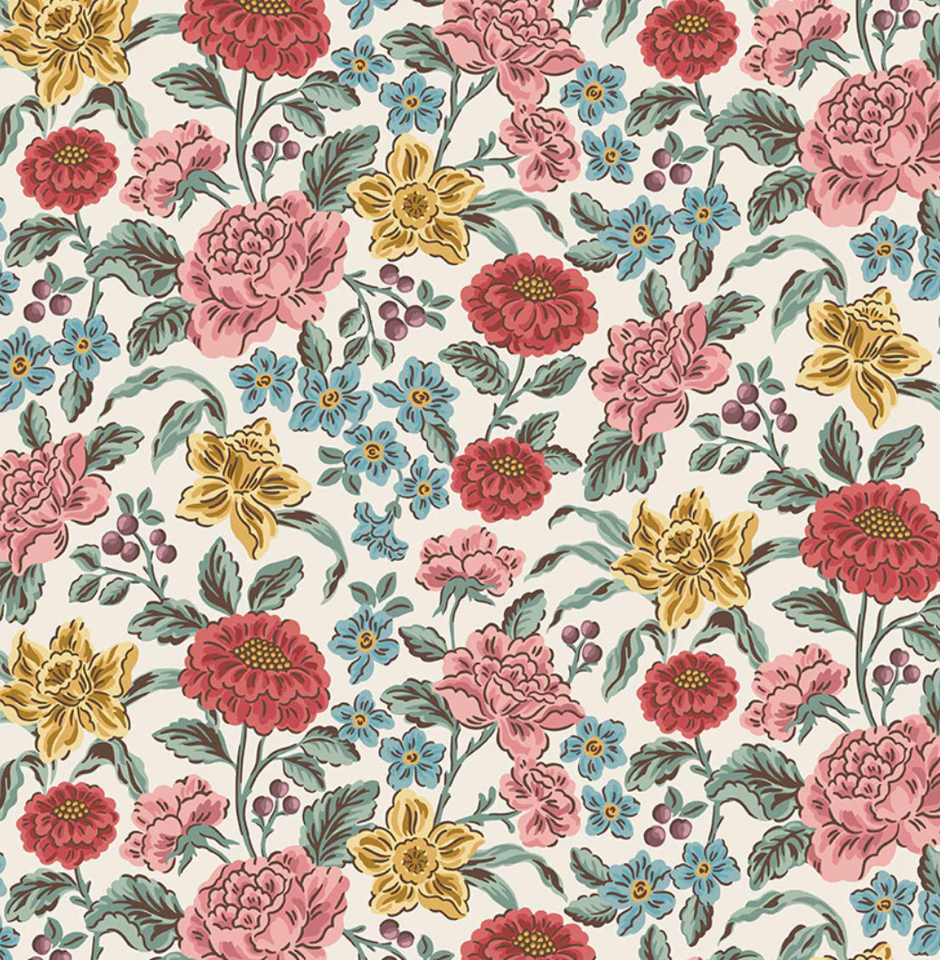 Jane Austen’s Emma Heartfield Cream Riley Blake