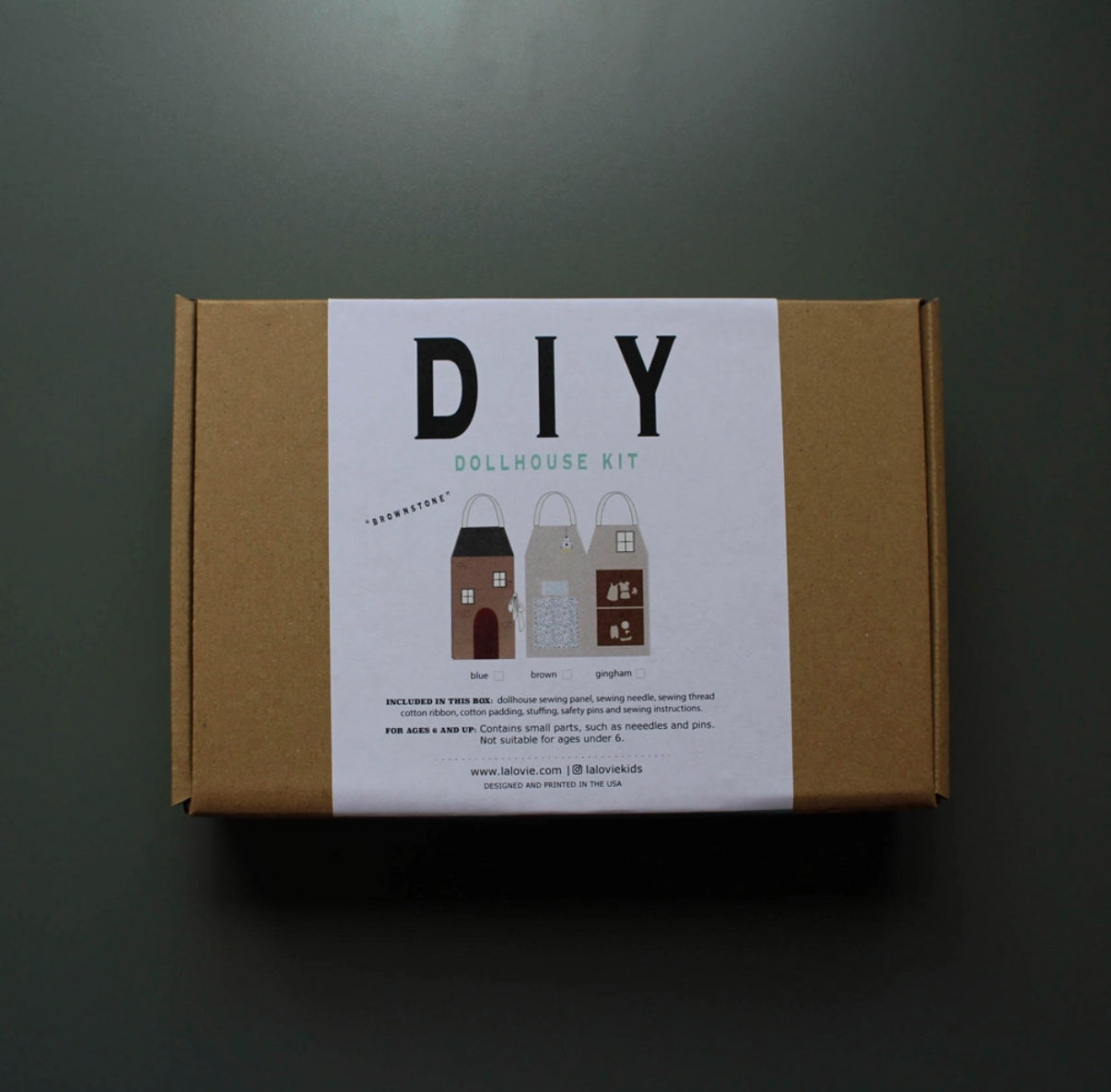 DIY Travel Dollhouse Kit by la Lovie