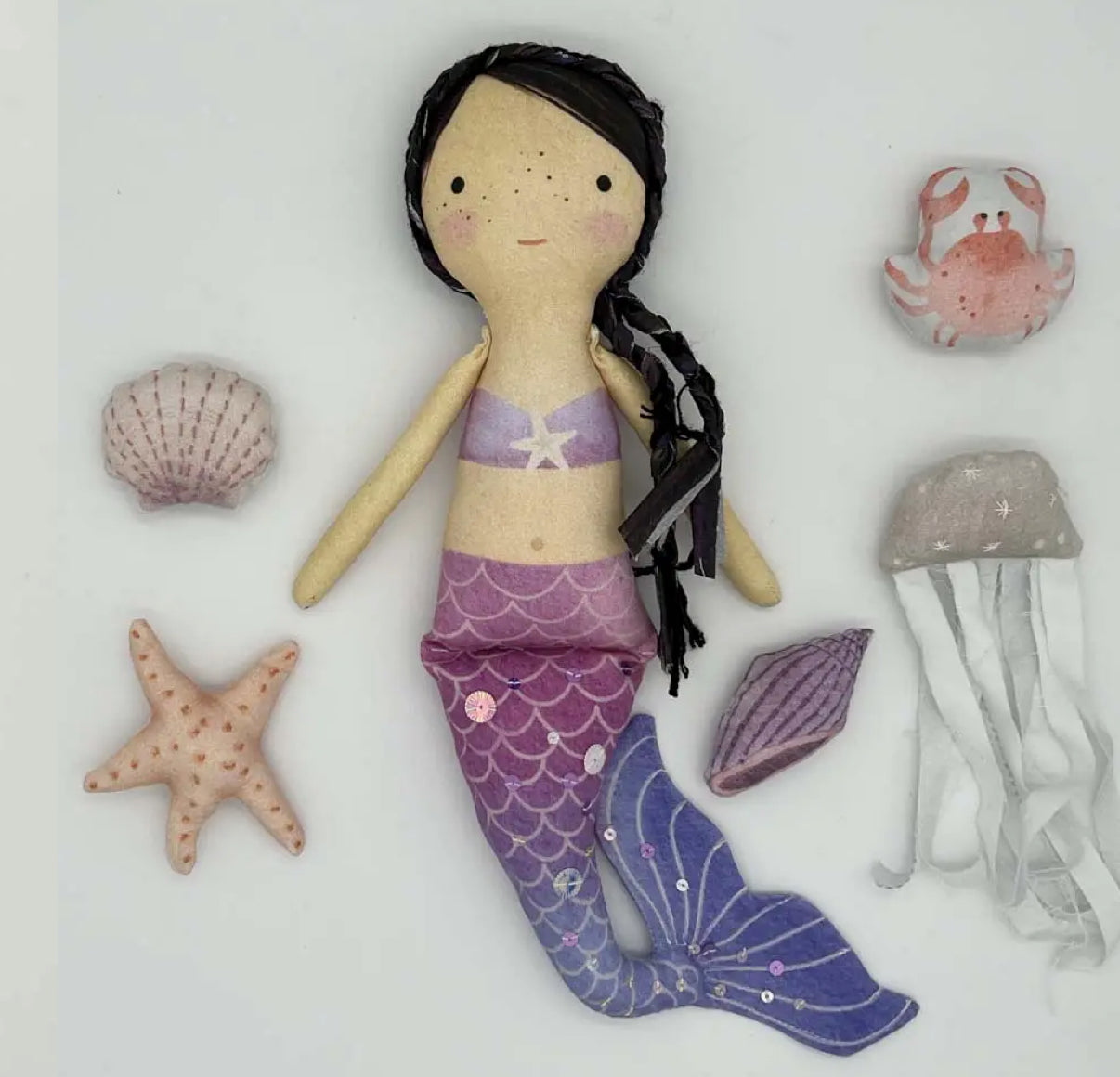 DIY Doll Kit Mermaid by la Lovie