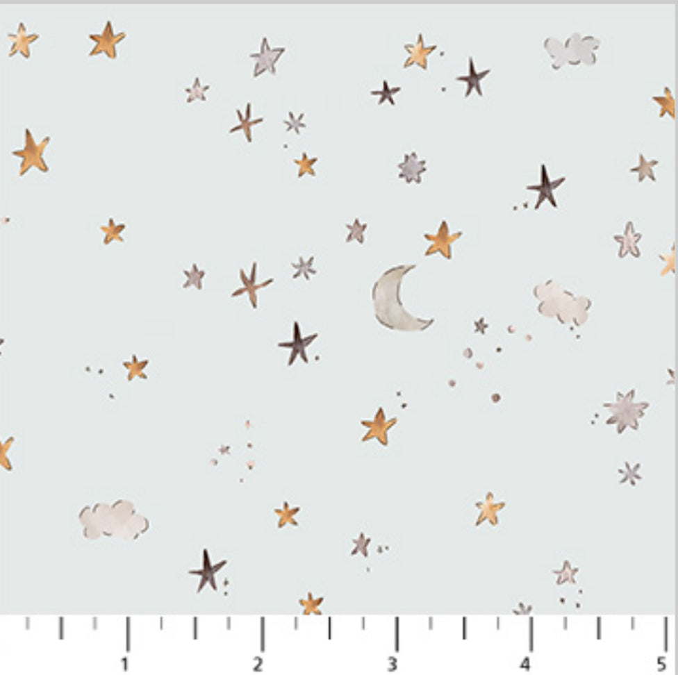 Cotton Tale Grey Figo Fabrics
