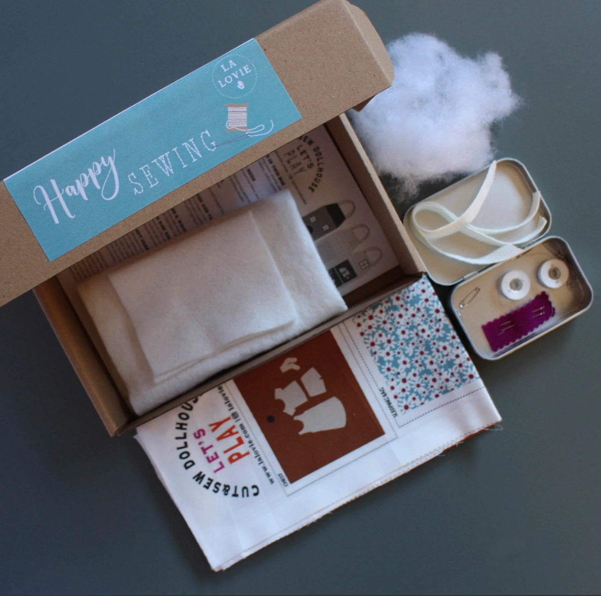 DIY Travel Dollhouse Kit by la Lovie