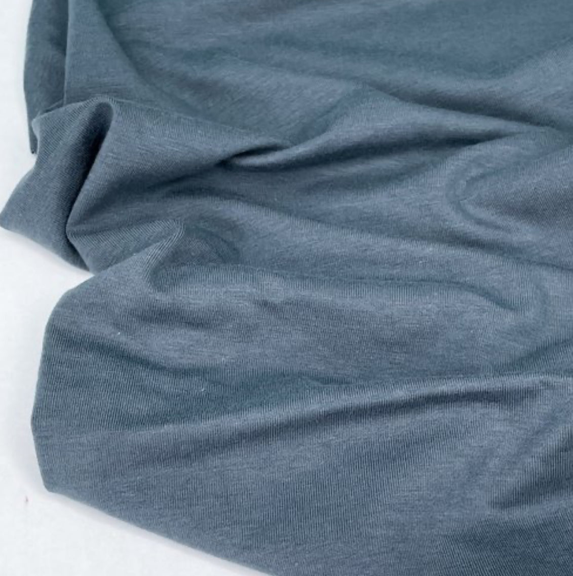 Cotton Modal Knit Jersey Steele Blue G07