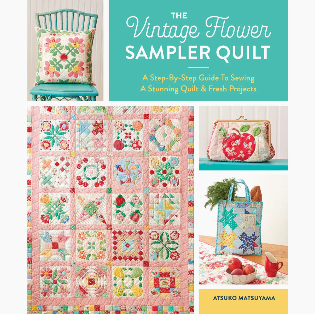 Vintage Flower Sampler Quilt