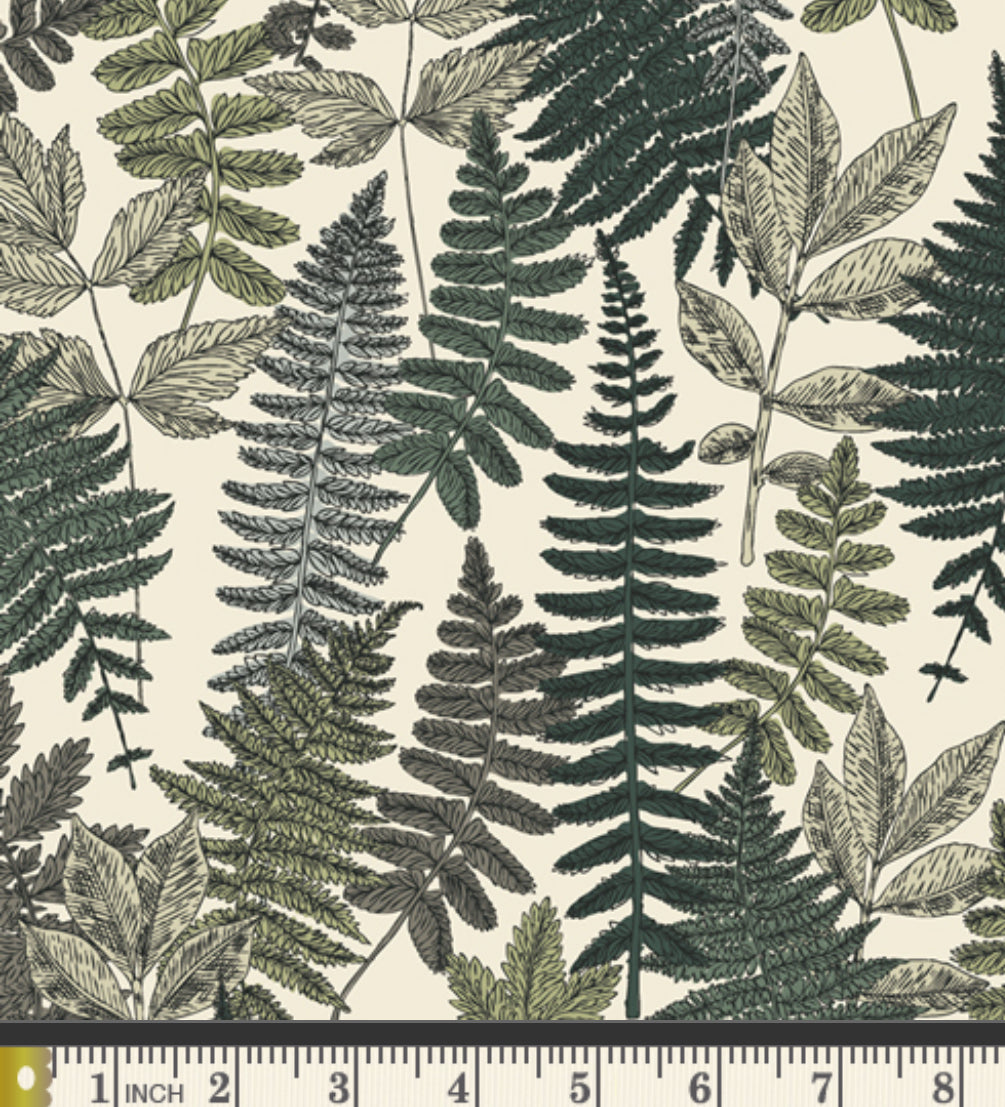 Her & History Dot's Green Thumb Art Gallery Fabric