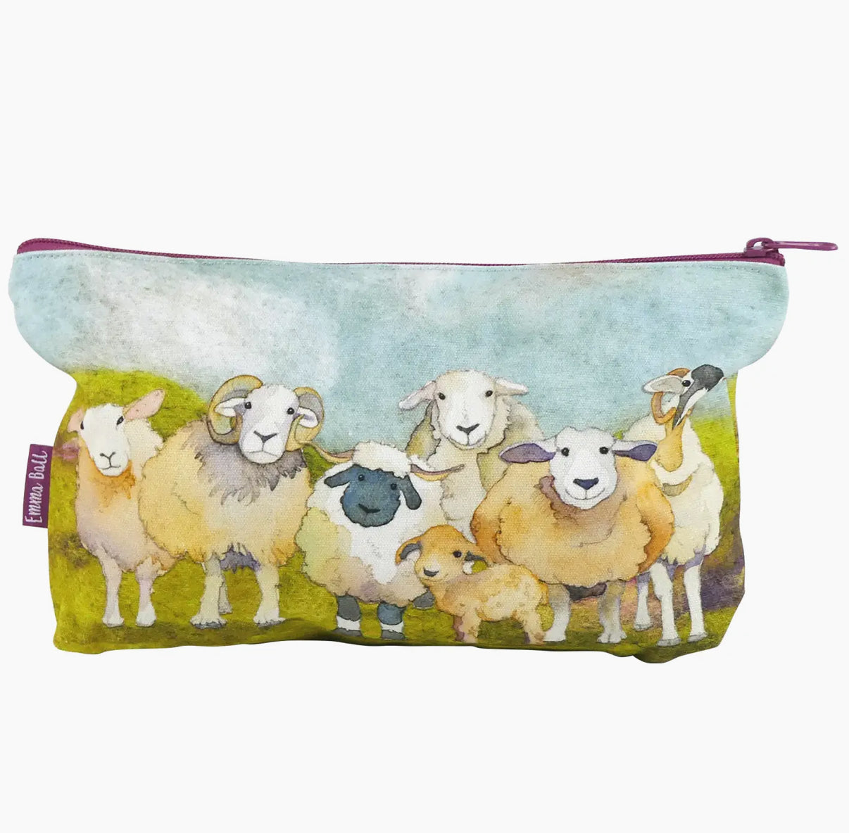 Zipped Pouch by Emma Ball
