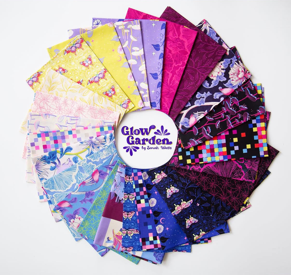 Glow Garden FQ Bundle Ruby Star