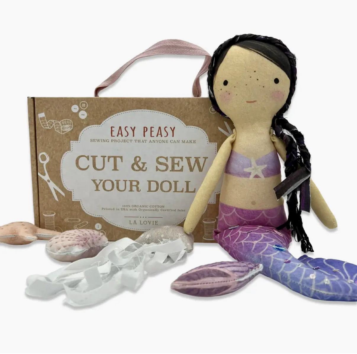 DIY Doll Kit Mermaid by la Lovie