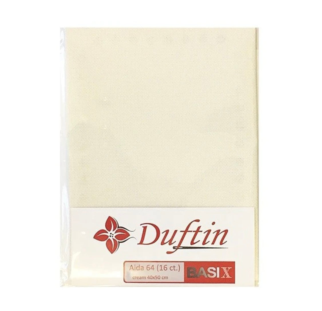 Duftin Aida Needlework/Embroidery/Cross Stitch Cloth