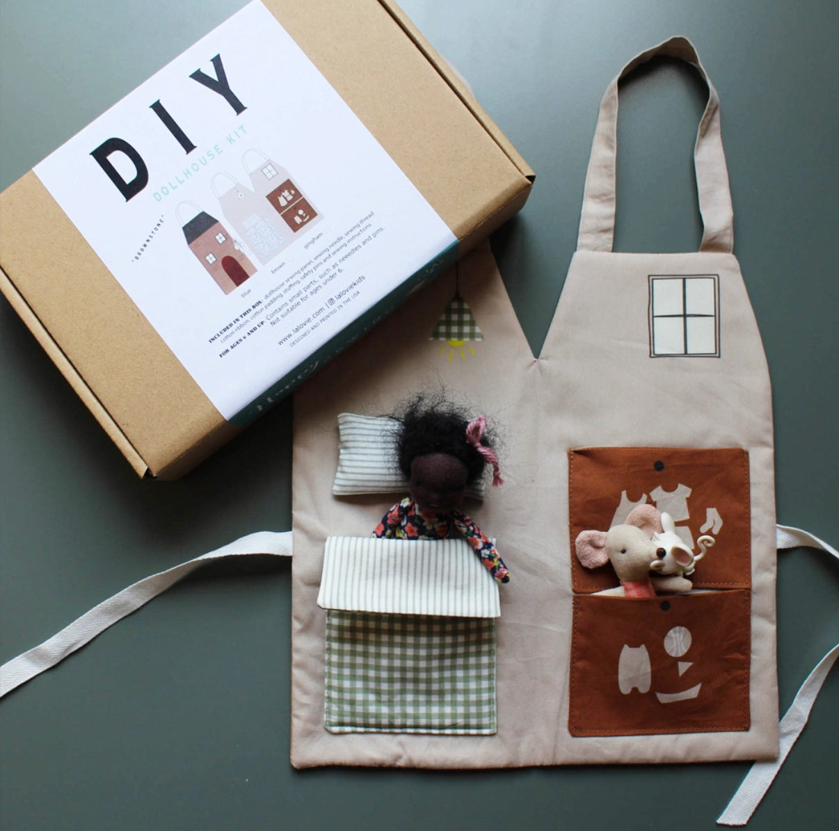 DIY Travel Dollhouse Kit by la Lovie