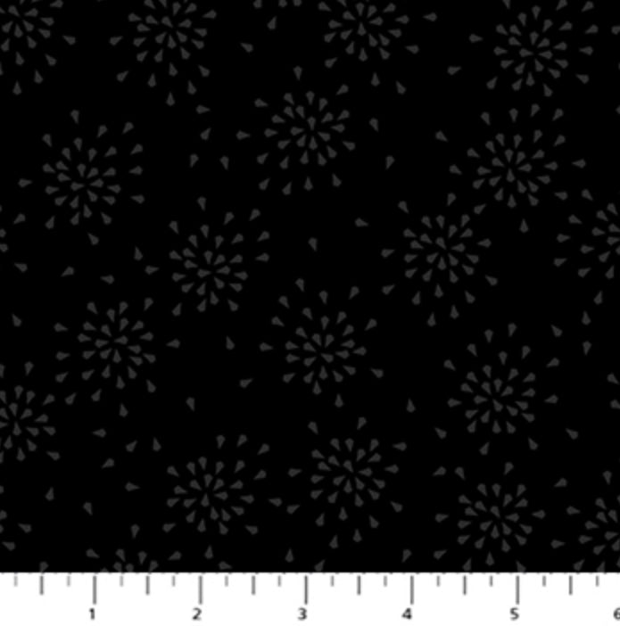 Dusk Black Figo Fabrics