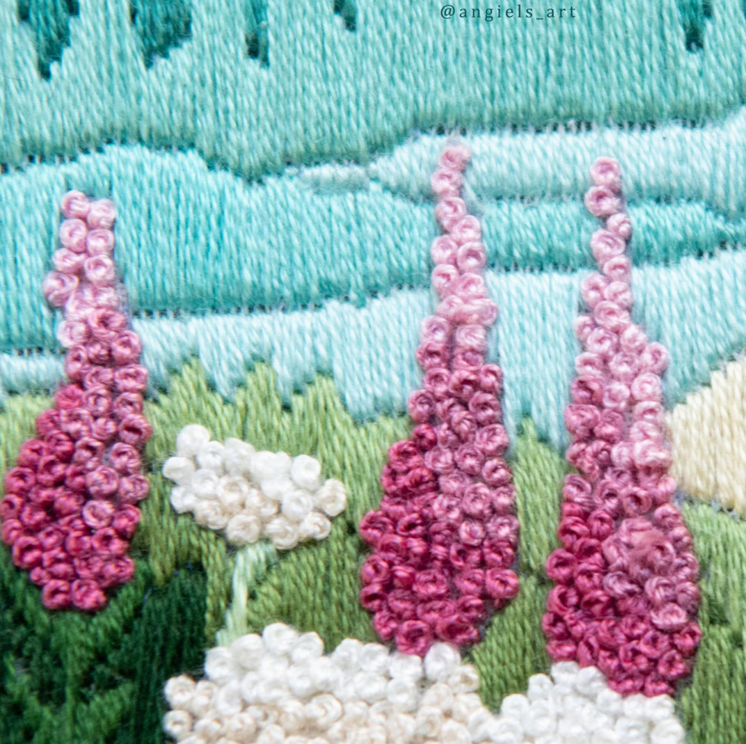 Emerald Lake DIY Embroidery Kit