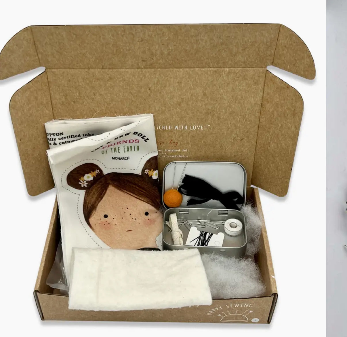 DIY Doll Kit Butterfly Monarch by la Lovie