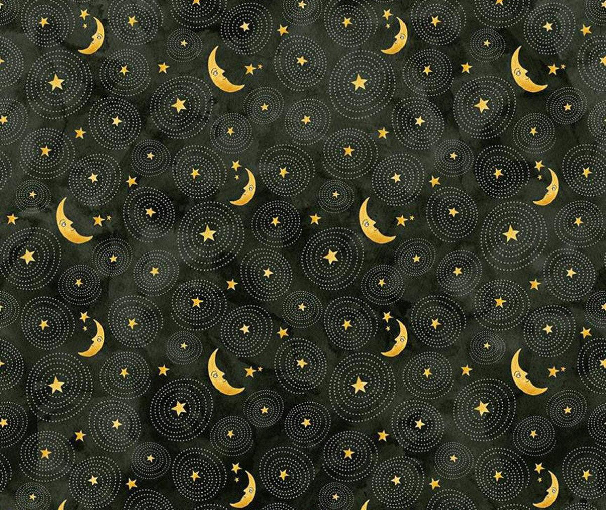 Ghoul Friends Stars and Moon Black