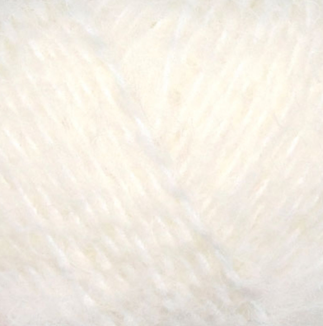 Gazzal Teddy Yarn - White