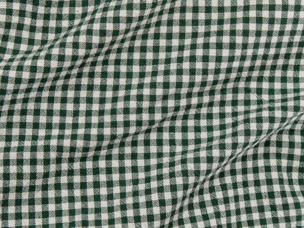 Organic Cotton Gingham Pine