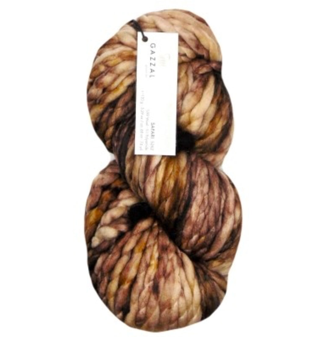Gazzal Popcorn Yarn Safari
