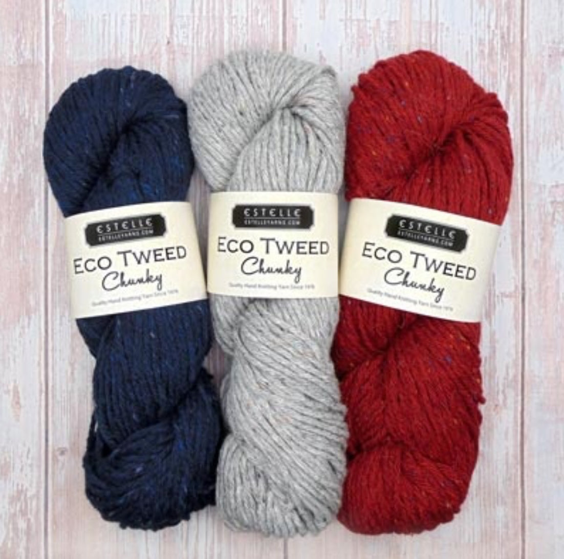Eco Tweed Chunky Charcoal