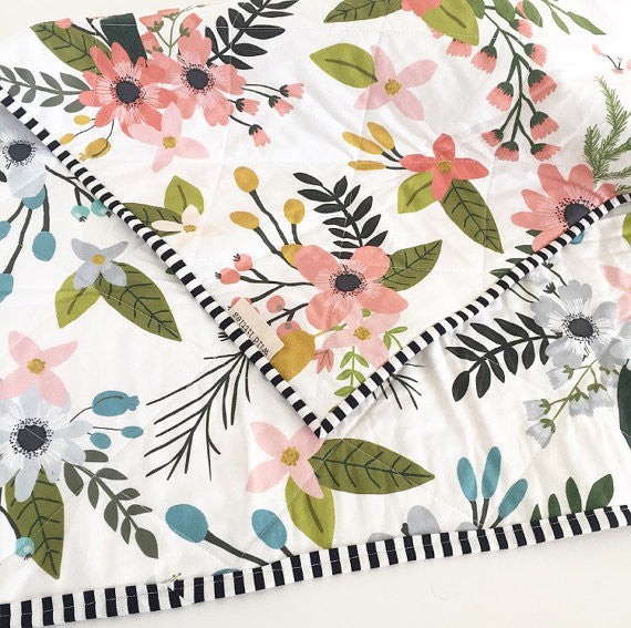 Blooms + Botanicals Quilt - Made to Order | Wild Littles
