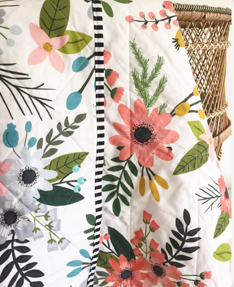 Blooms + Botanicals Quilt - Made to Order | Wild Littles