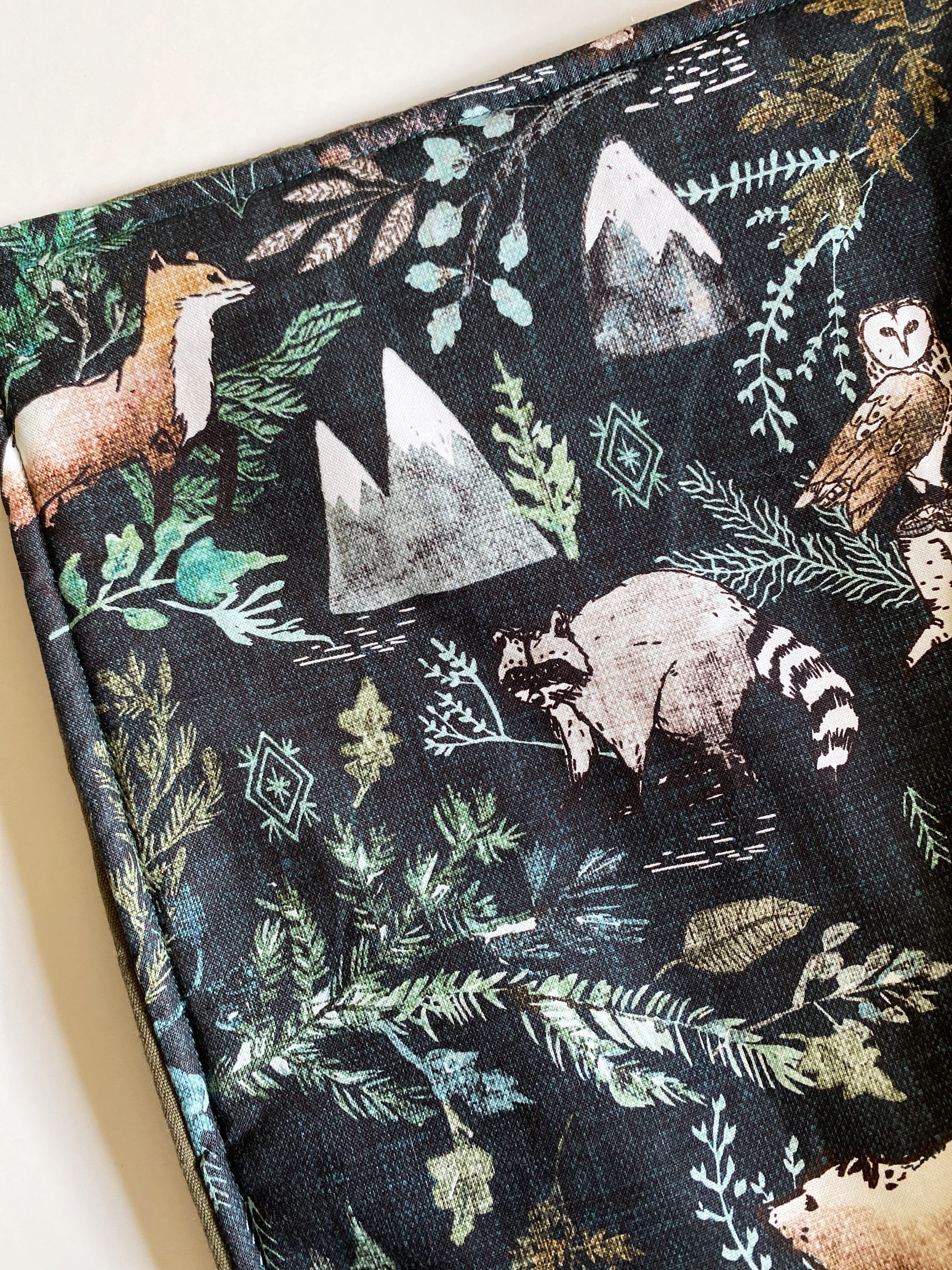 Woodland Muslin Gauze Blanket - Made to Order | Wild Littles