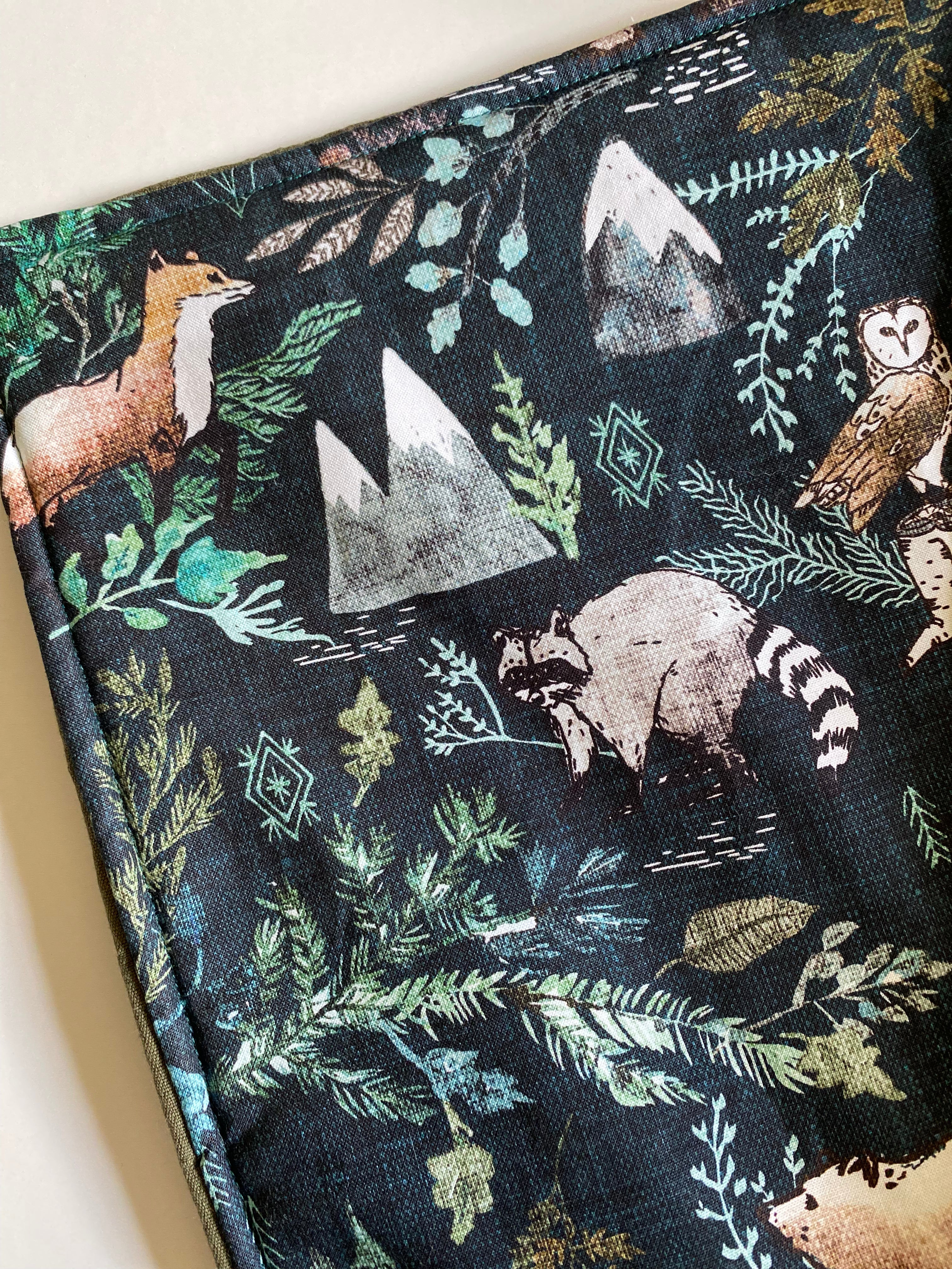 Woodland Muslin Gauze Blanket - Made to Order | Wild Littles