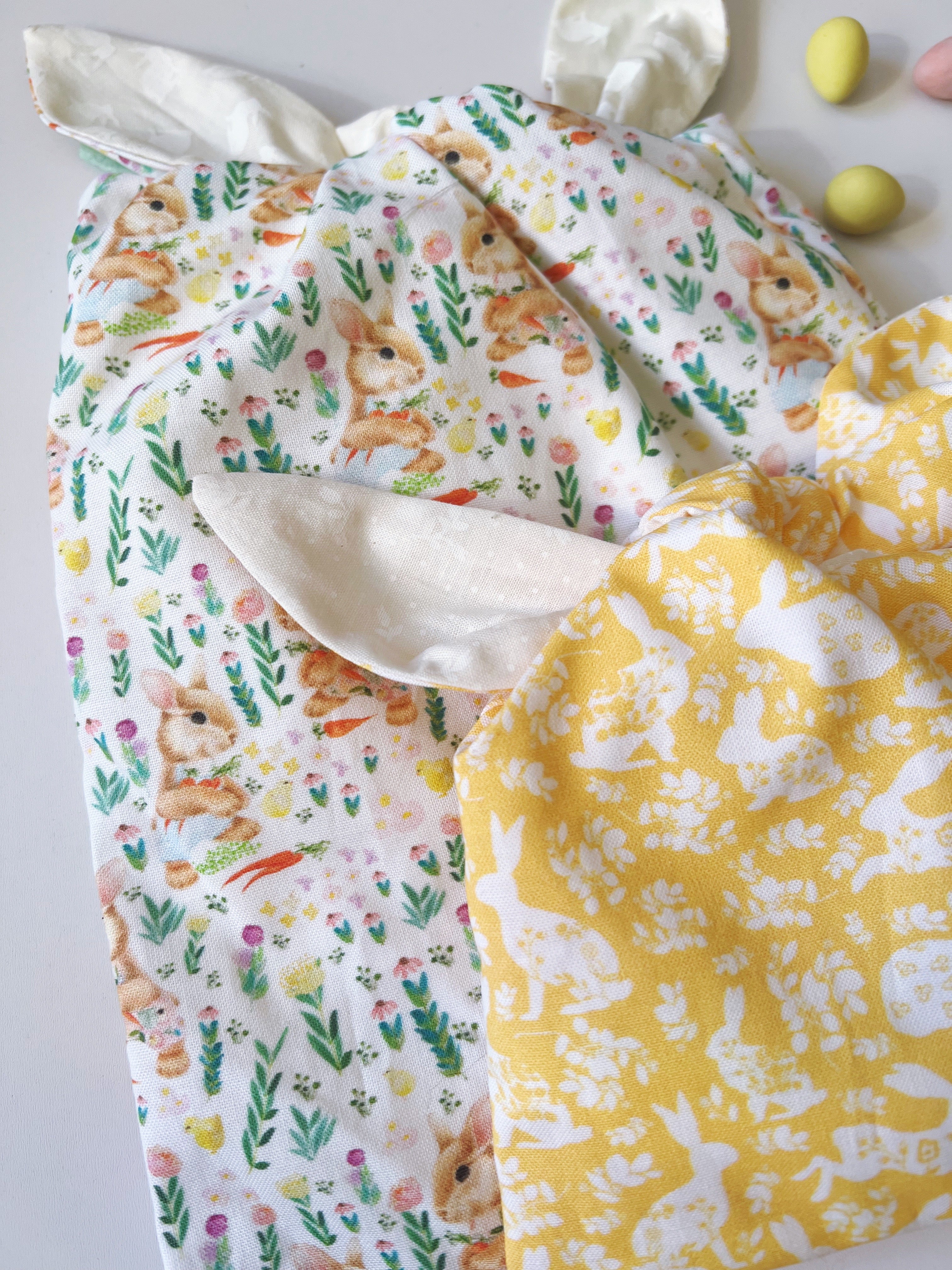 easter bunny bags - spring time fun