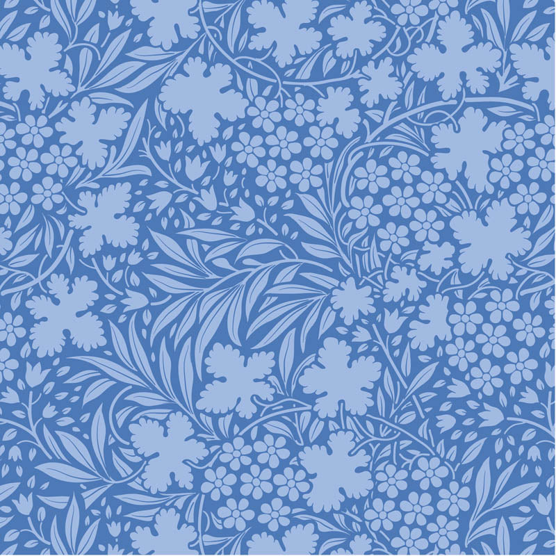 Bushbloom Cornflower - Tilda Something Blue PRE-ORDER Shipping June 1
