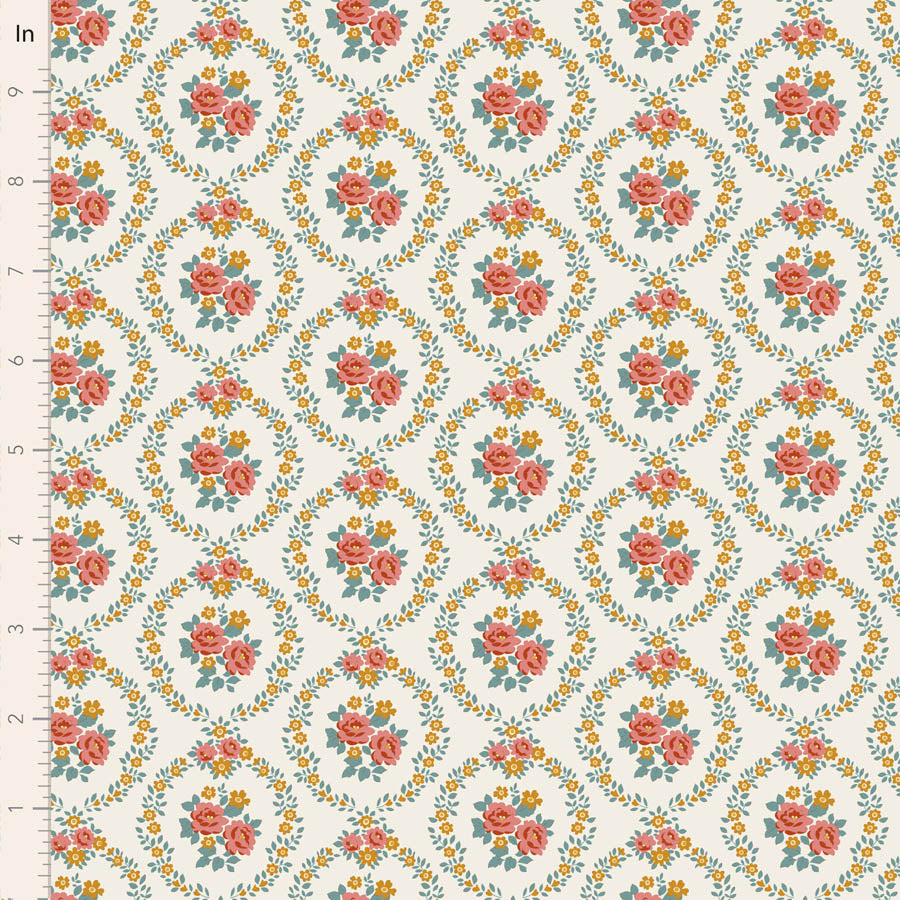 PRE-ORDER shipping Oct 1 - Mabel Warm Creme - Tilda Village Life