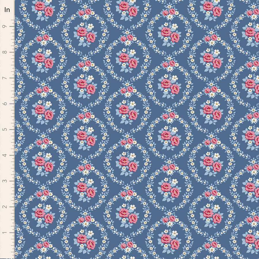 PRE-ORDER shipping Oct 1 - Mable Blue - Tilda Village Life