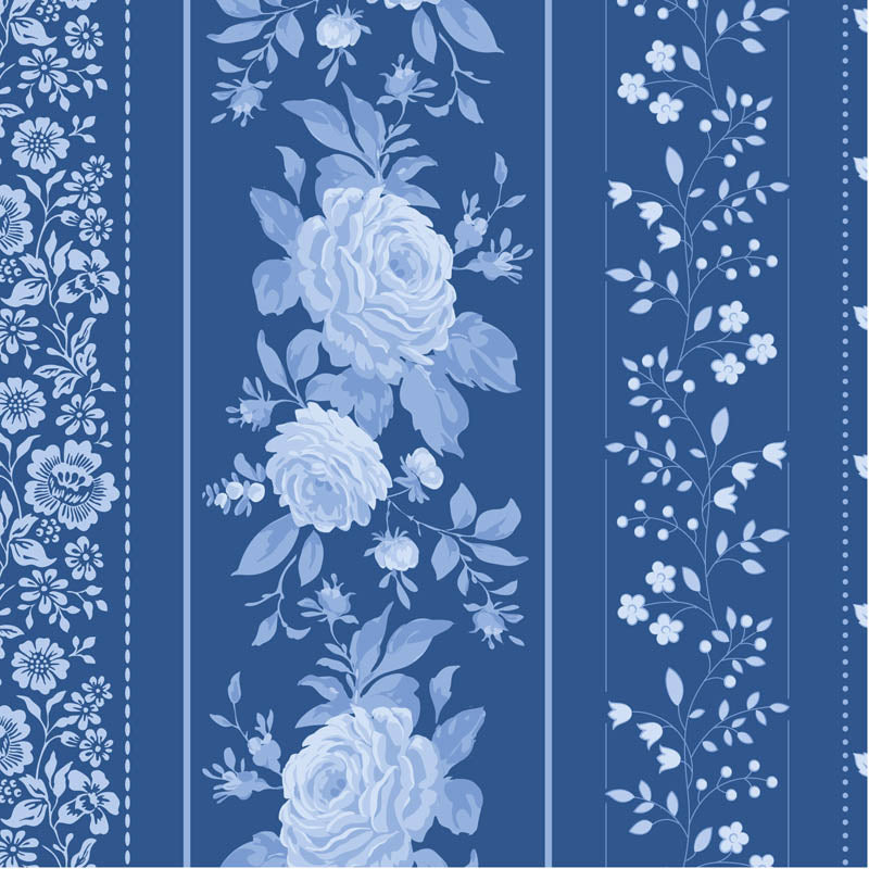 Borders Night - Tilda Something Blue PRE-ORDER Shipping June 1