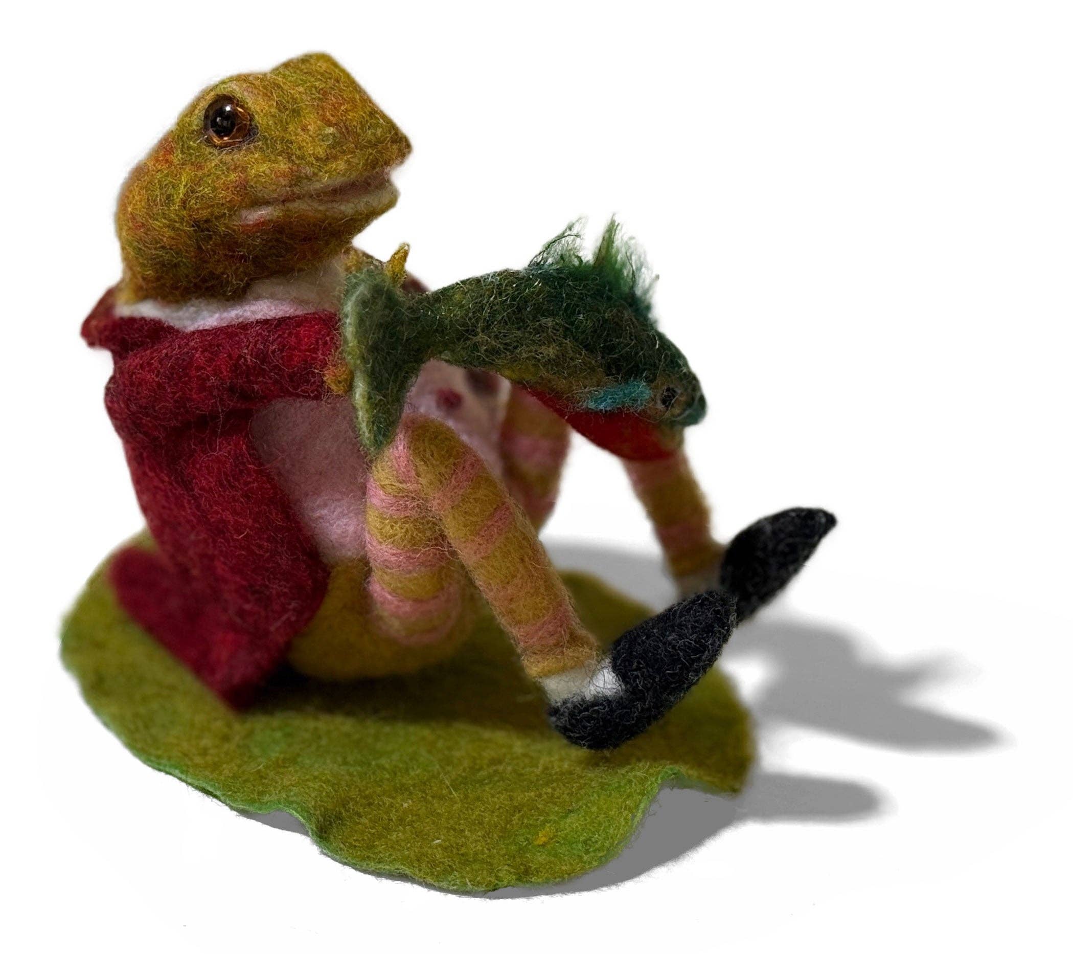 The Crafty Kit Company - Beatrix Potter - Jeremy Fisher Needle Felting Craft Kit