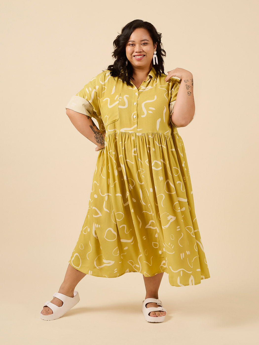 Jenna Shirt and Dress by Closet Core