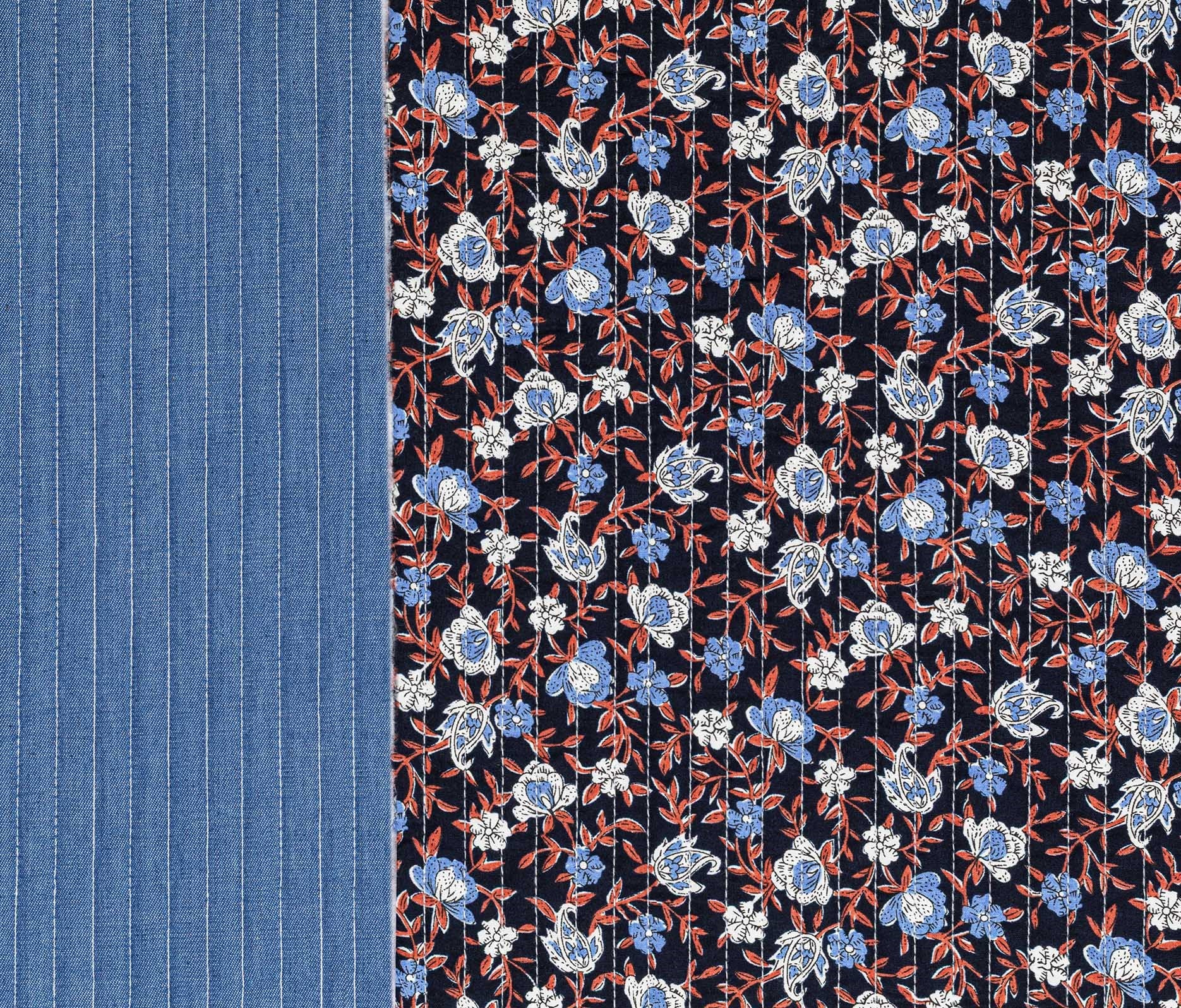 Rowan Quilted Cotton Navy Blue