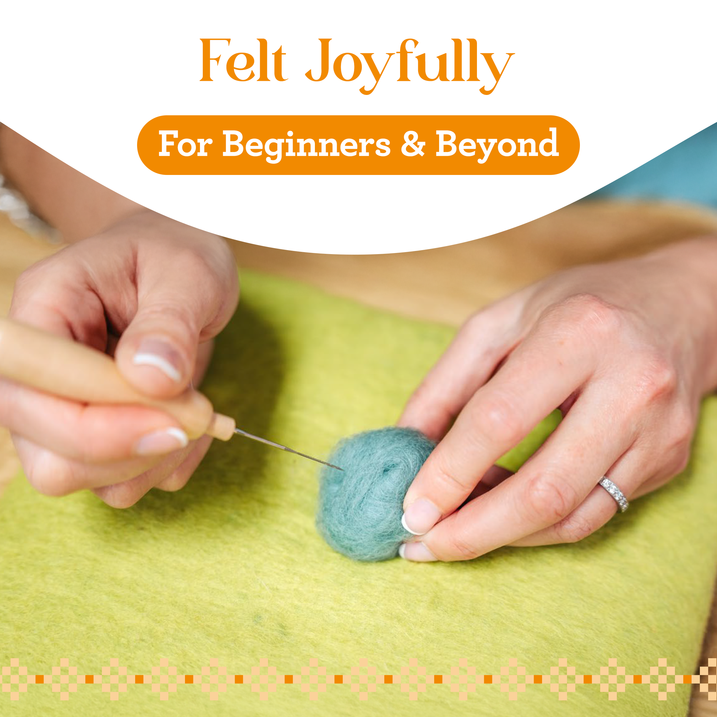 The Crafty Kit Company - Happy Hedgehogs Needle Felting Craft Kit