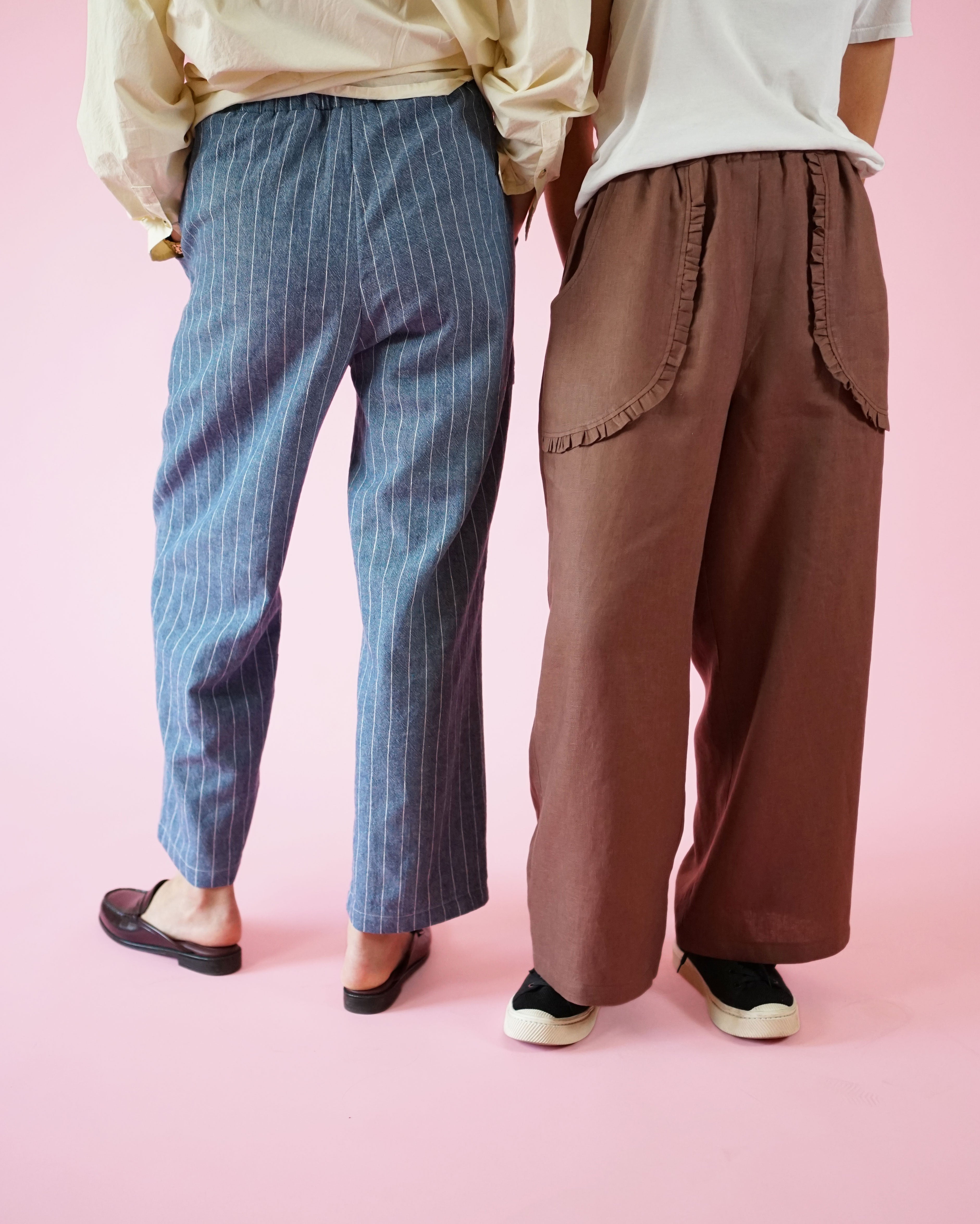 Matchy Matchy Sewing Club - Apron Pocket Pants - Digital Download