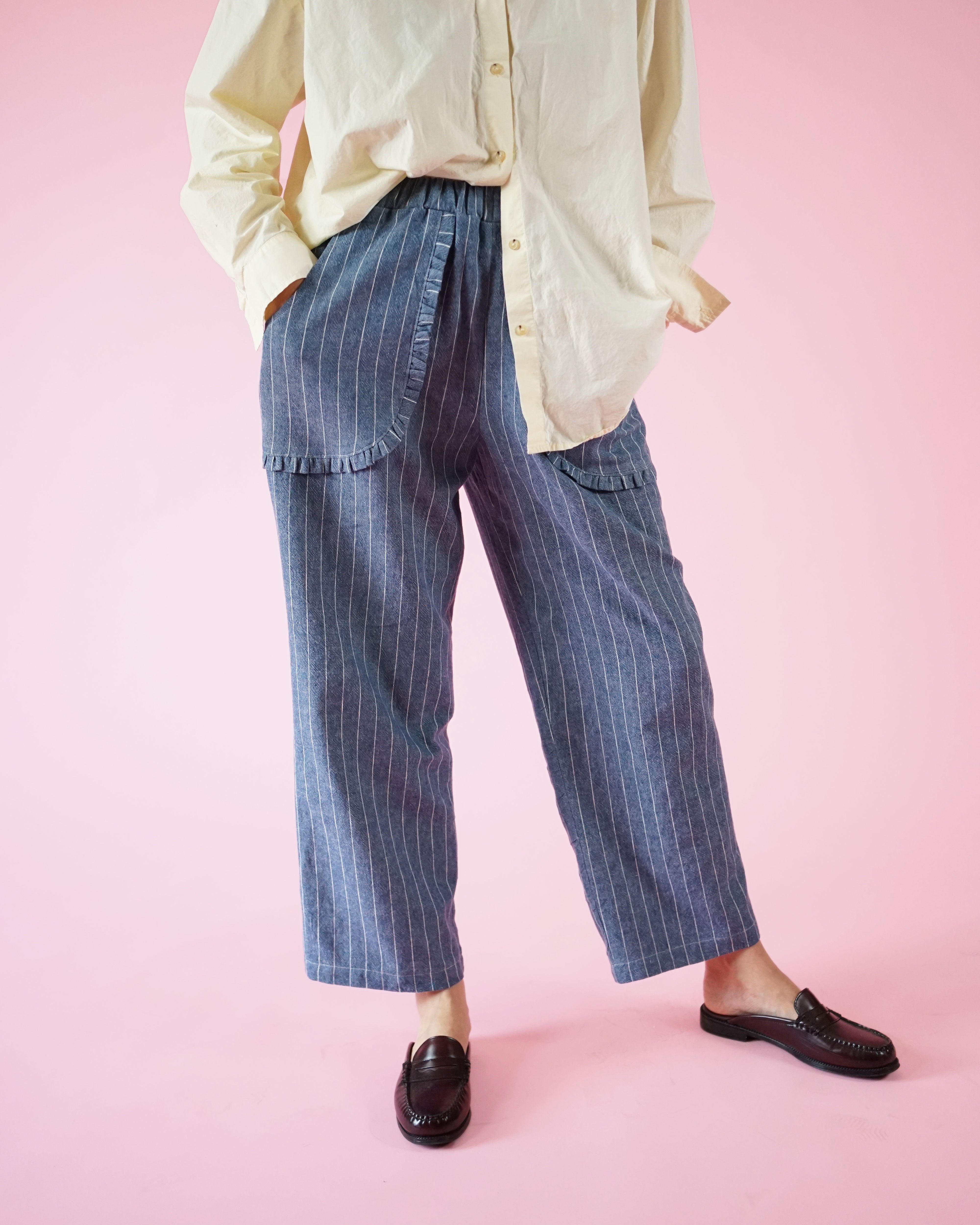 Matchy Matchy Sewing Club - Apron Pocket Pants - Digital Download