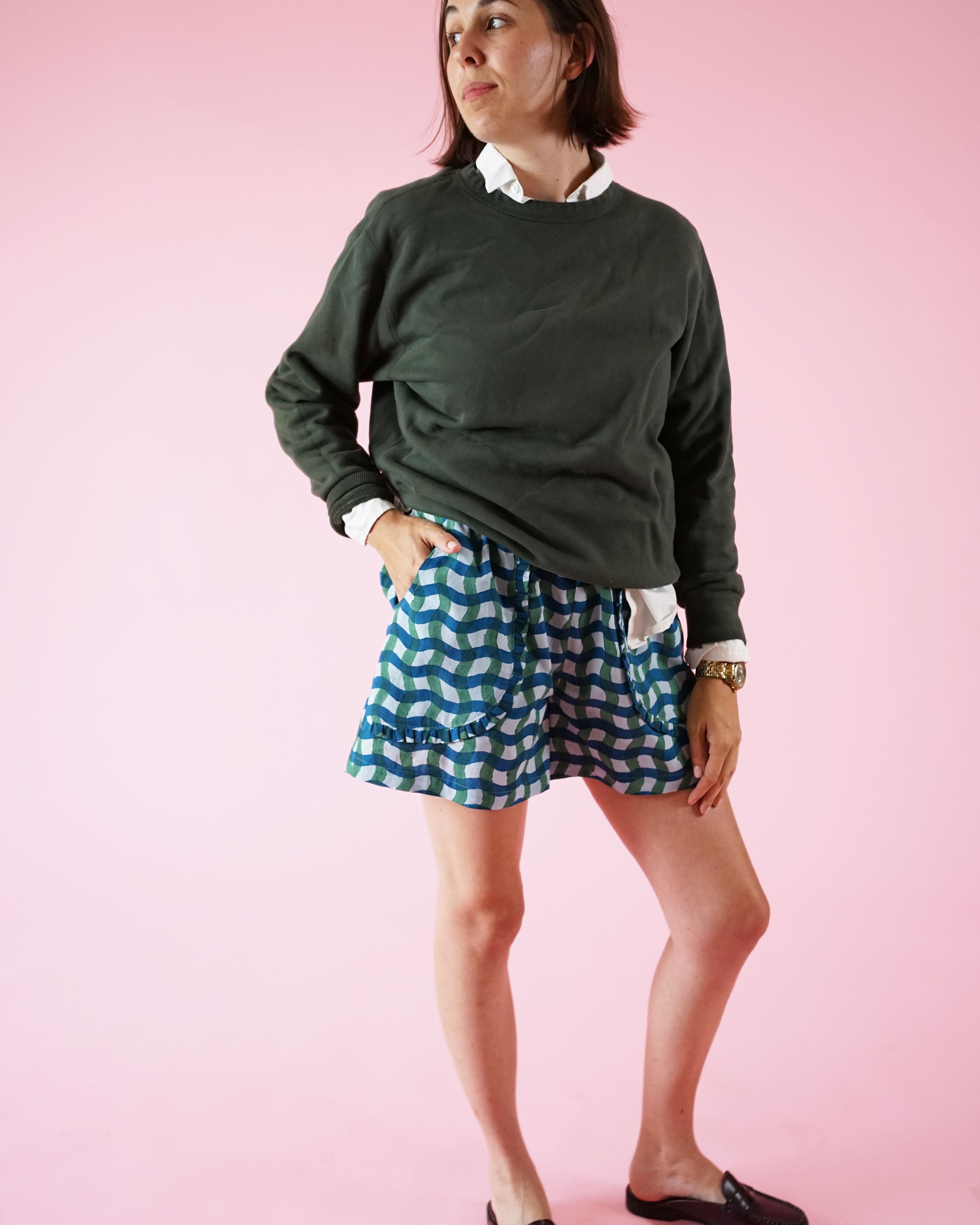 Matchy Matchy Sewing Club - Apron Pocket Pants - Digital Download