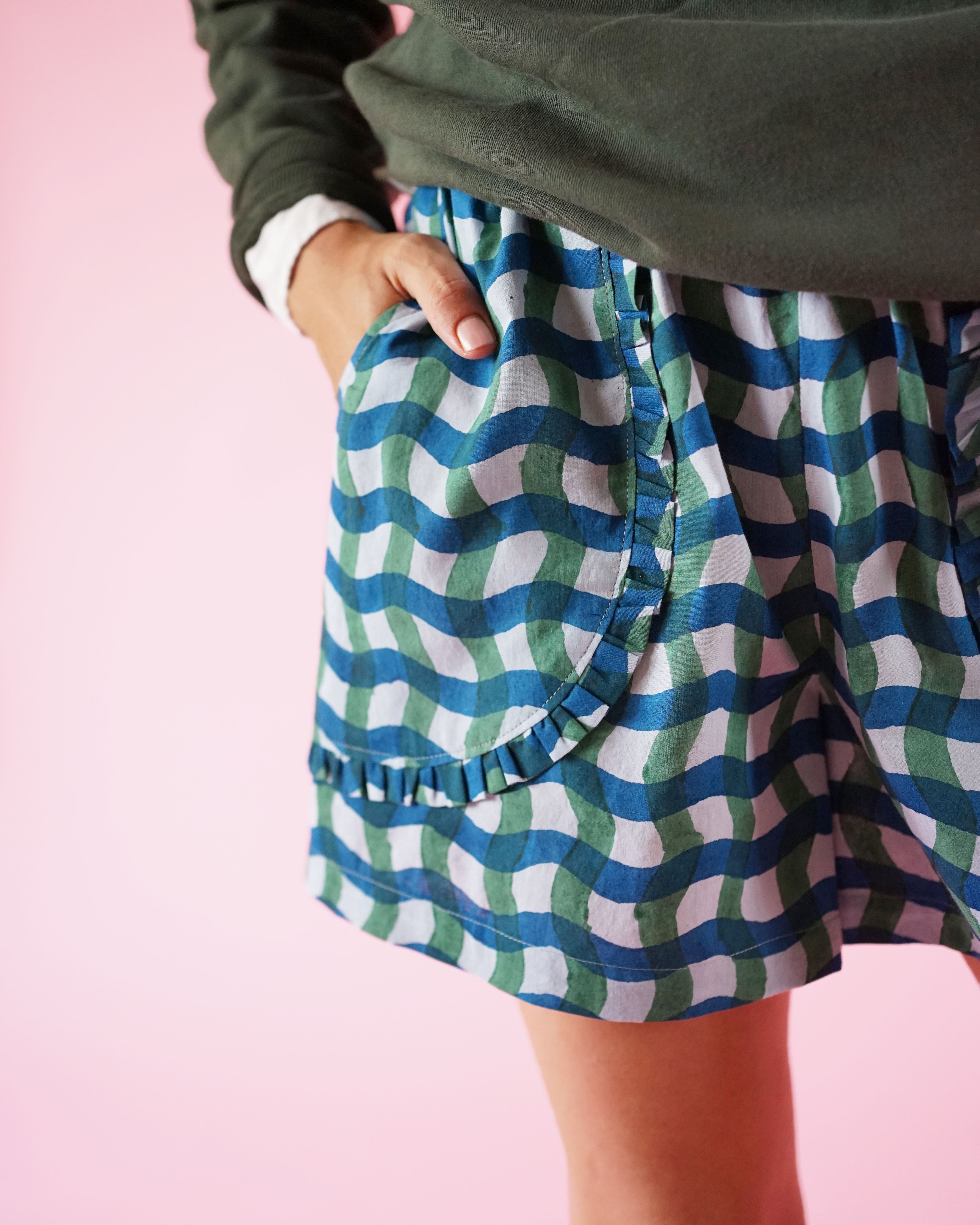 Matchy Matchy Sewing Club - Apron Pocket Pants - Digital Download