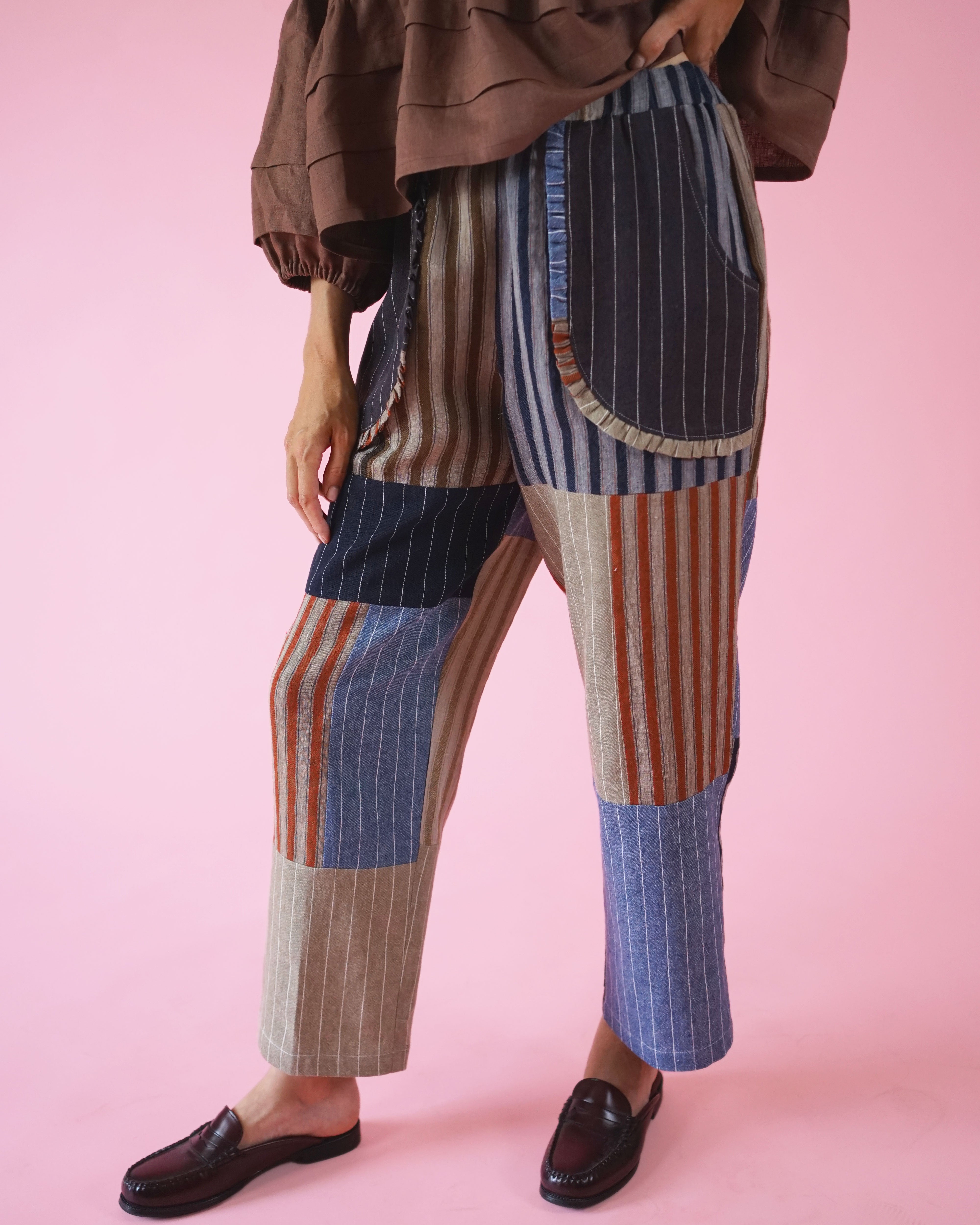 Matchy Matchy Sewing Club - Apron Pocket Pants - Digital Download