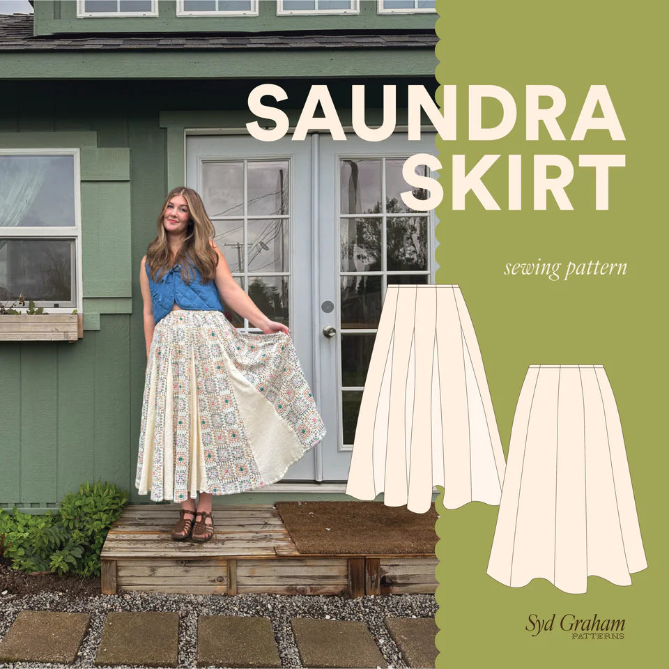 Saundra Skirt Pattern by Syd Graham PDF or A0 Print + PDF
